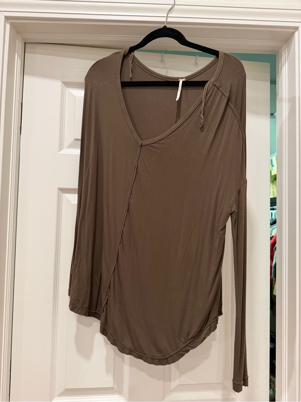 Womens Free People Long Sleeve Top